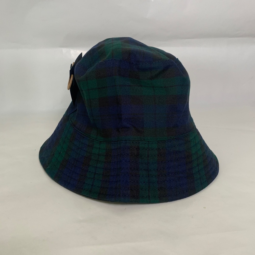 Tartan Traditions Bucket Hat Unisex One Size Black Watch Blue Green Plaid New - Picture 14 of 15